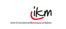 Logo: ikm - Institut für konstruktive Konfliktaustragung und Meditation