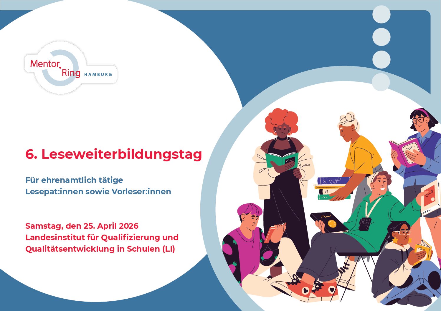 6. Leseweiterbildungstag „Lesen fördern – Welten öffnen“ 2026